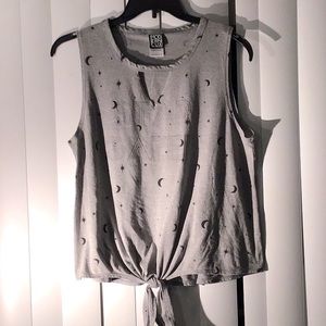 XXL, Modern Lux, gray tank top